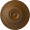 Ekena Millwork Modena Ceiling Medallion (Fits Canopies up to 5 1/4"), Hnd-Painted Smokey Topaz, 23 1/2"OD x 3 1/2"P CM23MOSTF - alternate 1
